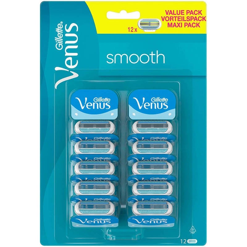 De Gillette Venus scheermesjes zijn speciaal voor het vrouwelijk lichaam gemaakt.