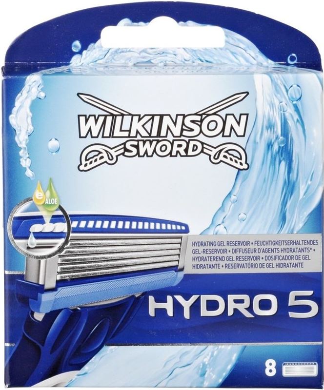 De Wilkinson Hydro 5 scheermesjes scheren erg comfortabel.